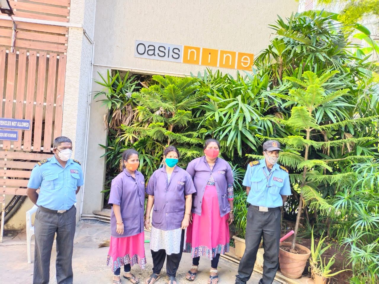 G Force Security Team at Work - Best Security Services in Jayanagar